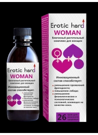 Женский биогенный концентрат для повышения либидо Erotic hard Woman - 250 мл. - Erotic Hard - купить с доставкой в Волгограде