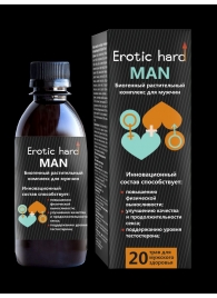 Мужской биогенный концентрат для усиления эрекции Erotic hard Man - 250 мл. - Erotic Hard - купить с доставкой в Волгограде