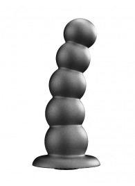 Черная насадка-плаг на харнесс PLATINUM 9 - 24 см. - LOVETOY (А-Полимер) - купить с доставкой в Волгограде