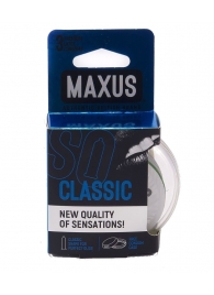Классические презервативы в пластиковом кейсе MAXUS Classic - 3 шт. - Maxus - купить с доставкой в Волгограде