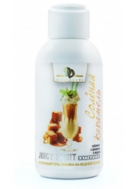 Интимный гель-смазка JUICY FRUIT с ароматом солёной карамели - 100 мл. - БиоМед - купить с доставкой в Волгограде