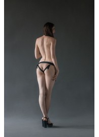 Черные трусики Better с анальной насадкой - 8 см. - Lola Games - купить с доставкой в Волгограде