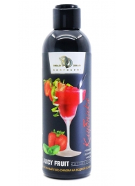 Интимный гель-смазка JUICY FRUIT с ароматом клубники - 200 мл. - БиоМед - купить с доставкой в Волгограде