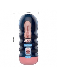 Мастурбатор-ротик Vacuum Cup Masturbator - Baile - в Волгограде купить с доставкой