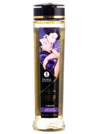 Массажное масло Libido Exotic Fruits с ароматом экзотических фруктов - 240 мл. - Shunga - купить с доставкой в Волгограде