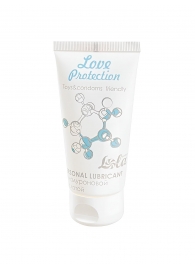 Увлажняющий лубрикант на водной основе Love Protection - 50 мл. - Lola Games - купить с доставкой в Волгограде