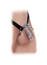 Кольцо верности Extreme Chastity Belt с фиксацией головки - Pipedream - купить с доставкой в Волгограде