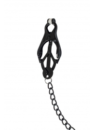 Зажимы на соски Darkside с цепочкой - Lola Games - купить с доставкой в Волгограде