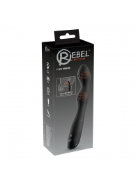 Черный вибромассажер простаты P-Spot - 23,5 см. - Orion - в Волгограде купить с доставкой