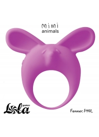 Фиолетовое эрекционное кольцо Fennec Phil - Lola Games - в Волгограде купить с доставкой