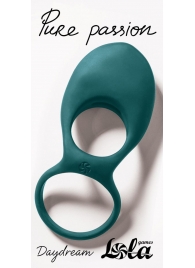 Зеленое эрекционное виброкольцо Daydream - Lola Games - в Волгограде купить с доставкой