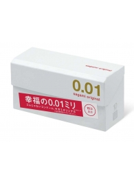 Супер тонкие презервативы Sagami Original 0.01 - 10 шт. - Sagami - купить с доставкой в Волгограде