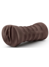 Коричневый мастурбатор-вагина Hot Chocolate Brianna - Blush Novelties - в Волгограде купить с доставкой