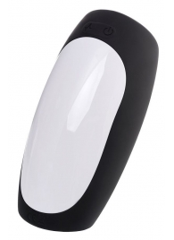 Черно-белый перезаряжаемый мастурбатор Erotist Hailstorm - Erotist Adult Toys - в Волгограде купить с доставкой