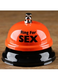 Настольный звонок RING FOR SEX - Сима-Ленд - купить с доставкой в Волгограде