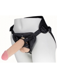 Пояс харнесс BEST UNI strap с 2 насадками - 18 и 22 см. - LOVETOY (А-Полимер) - купить с доставкой в Волгограде