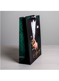 Бумажный пакет «Лучшему!» - 23 х 27 см. - Сима-Ленд - купить с доставкой в Волгограде