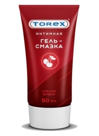 Смазка на водной основе TOREX  Спелая вишня  - 50 мл. - Torex - купить с доставкой в Волгограде