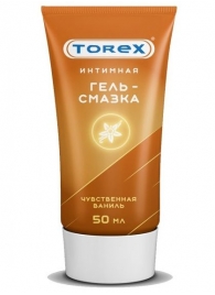 Смазка на водной основе TOREX  Чувственная ваниль  - 50 мл. - Torex - купить с доставкой в Волгограде