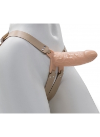 Телесный мужской парапротез MEN STYLE - 15 см. - LOVETOY (А-Полимер) - купить с доставкой в Волгограде