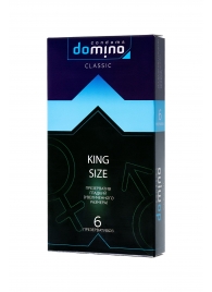Презервативы увеличенного размера DOMINO Classic King size - 6 шт. - Domino - купить с доставкой в Волгограде