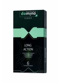 Презервативы с пролонгирующим эффектом DOMINO Classic Long action - 6 шт. - Domino - купить с доставкой в Волгограде