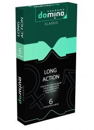 Презервативы с пролонгирующим эффектом DOMINO Classic Long action - 6 шт. - Domino - купить с доставкой в Волгограде