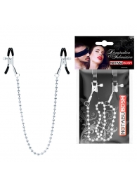 Оригинальные зажимы на соски с бусами - Notabu - купить с доставкой в Волгограде