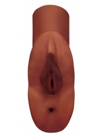 Коричневый мастурбатор Perfect Pussy Double Stroker - Pipedream - в Волгограде купить с доставкой
