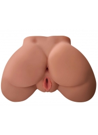 Кофейный мастурбатор-полуторс Perfect Ass Masturbator - Pipedream - в Волгограде купить с доставкой