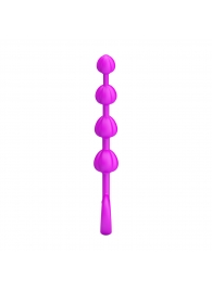 Силиконовая цепочка Beeds с ручкой-кольцом - 19 см. - Baile