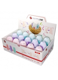 Набор из 15 мини-мастурбаторов Fantastic Egg Hard Boiled - Baile - в Волгограде купить с доставкой