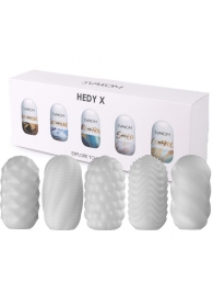 Набор из 5 мастурбаторов Hedy X5 Mixed - Svakom - в Волгограде купить с доставкой
