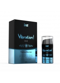 Жидкий интимный гель с эффектом вибрации Vibration! Ice - 15 мл. - INTT - купить с доставкой в Волгограде