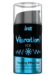 Жидкий интимный гель с эффектом вибрации Vibration! Ice - 15 мл. - INTT - купить с доставкой в Волгограде