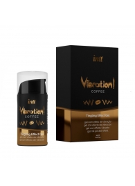 Жидкий интимный гель с эффектом вибрации Vibration! Coffee - 15 мл. - INTT - купить с доставкой в Волгограде