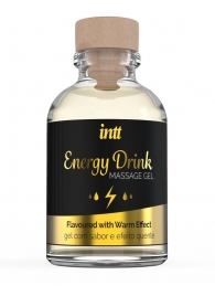 Массажный гель с согревающим эффектом Energy Drink - 30 мл. - INTT - купить с доставкой в Волгограде