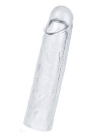 Прозрачная насадка-удлинитель Flawless Clear Penis Sleeve Add 1 - 15,5 см. - Lovetoy - в Волгограде купить с доставкой