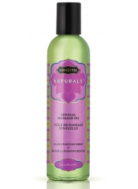 Массажное масло Naturals Island Passion Berry с ароматом тропических фруктов - 236 мл. - Kama Sutra - купить с доставкой в Волгограде