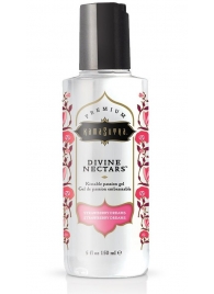 Гель-лубрикант на водной основе Divine Nectars Strawberry Dream с ароматом клубники - 150 мл. - Kama Sutra - купить с доставкой в Волгограде