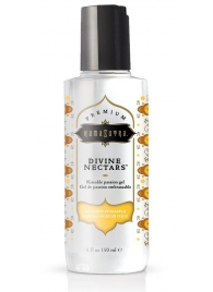 Гель-лубрикант на водной основе Divine Nectars Vanilla с ароматом ванили - 150 мл. - Kama Sutra - купить с доставкой в Волгограде
