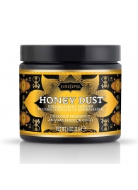 Пудра для тела Honey Dust Body Powder с ароматом кокоса и ананаса - 170 гр. - Kama Sutra - купить с доставкой в Волгограде