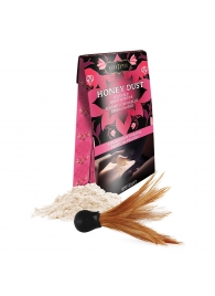 Пудра для тела Honey Dust Body Powder с ароматом клубники - 28 гр. - Kama Sutra - купить с доставкой в Волгограде