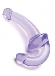 Фиолетовый безремневой страпон Strapless Strap-On - Lux Fetish - купить с доставкой в Волгограде