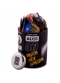 Текстурированные презервативы в кейсе MAXUS So Much Sex - 100 шт. - Maxus - купить с доставкой в Волгограде