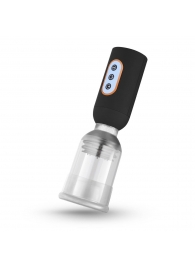 Мастурбатор-помпа с вибрацией CRUIZR Luxury Vibrating Penis Pump - Cruizr - в Волгограде купить с доставкой