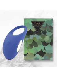 Синее кольцо с вибрацией Thor Cockring - FeelzToys - в Волгограде купить с доставкой