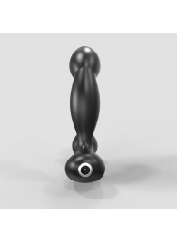 Черный вибромассажер простаты и промежности Prostate Pro с пультом ДУ - Bathmate - в Волгограде купить с доставкой