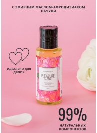 Массажное масло Pleasure Lab Delicate с ароматом пиона и пачули - 50 мл. - Pleasure Lab - купить с доставкой в Волгограде