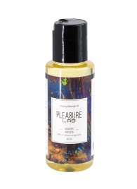 Массажное масло Pleasure Lab Relaxing с ароматом винограда и инжира - 50 мл. - Pleasure Lab - купить с доставкой в Волгограде